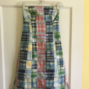 Tailor New York Madras Sundress - Size 4